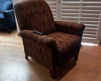 Upholstered armchair