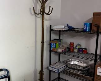 Brass coatstand