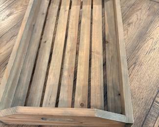 Wooden tray 