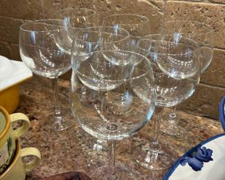 Kitchen -,Set of Champagne glasses