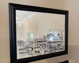 Framed picture