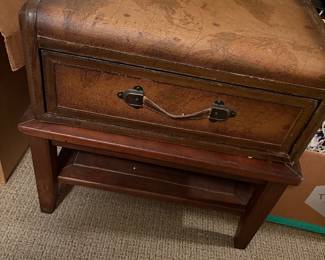 Vintage Suitcase stool