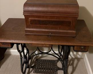Vintage “Standard” sewing machine 
