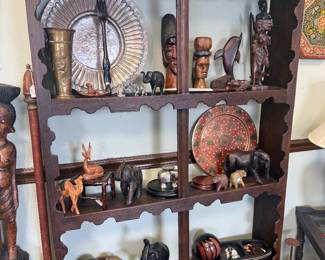 African art, figurines, decor