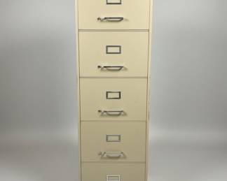 5-Drawer Metal Filing Cabinet