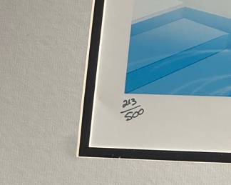 Thomas McKnight "Futuristic Interior" Limited Edition Print