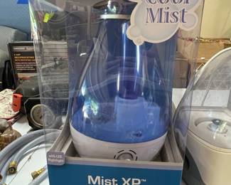 HealthSmart Mist XP Ultrasonic Cool Mist Humidifier with LED Nightlight