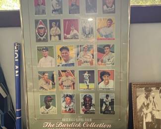 Legends of Baseball 1909-1953 Framed Display