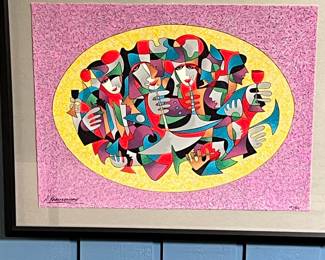 A. Krasnowski "Celebration" AP 23/50 Limited Edition Print
