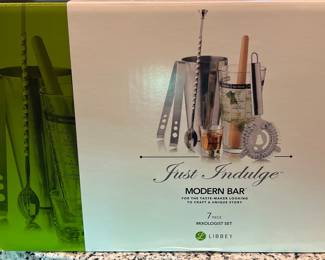 Libbey Just Indulge Modern Bar 7 Piece Mixologist Set