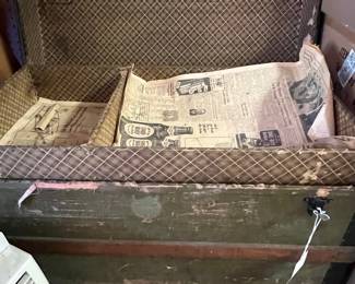 Vintage Steamer Trunk