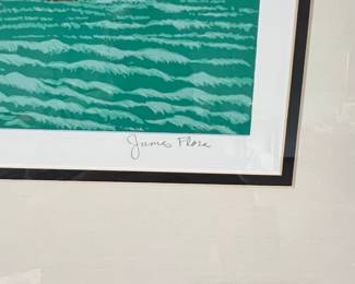 James Flora "The U.S. coming up the Hudson" AP Print