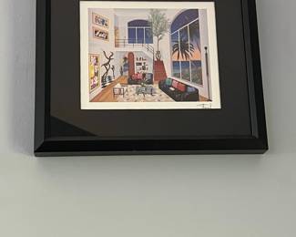 Thomas McKnight Interior Scene Print