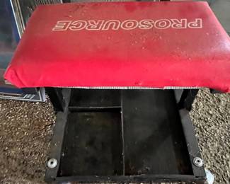 ProSource Rolling Mechanic's Stool