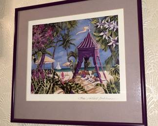 Friese Hellstedt Pohlman Beach Scene Print