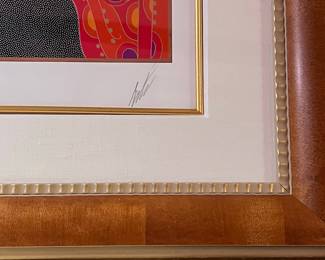 Erté "Red Sea" Serigraph - Artist Proof