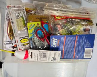 Fishing Tackle Box Assortment
