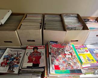 Sports Illustrated and Newsweek Magazine Collection