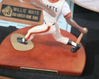 Willie Mays Career Home Runs Figurine by Sports Impressions