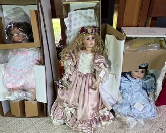 Porcelain Collector Dolls