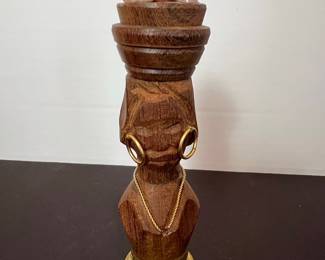 Carved Wooden Figural Bottle Opener