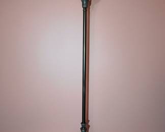 Torchiere Floor Lamp with Frosted Glass Shade