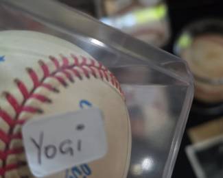 Yogi Berra Autographed Baseball second image