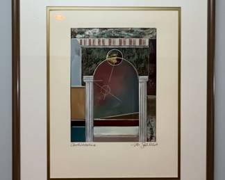 M. Satiloe "Architexture" Limited Edition Print
