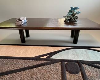 Dark Wood Dining Table