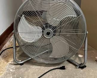 High Velocity Metal Floor Fan