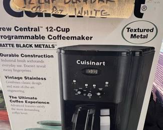 Cuisinart Brew Central 12-Cup Programmable Coffeemaker DCC-1200BW