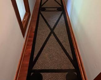 Runner Rug with Geometric Pattern