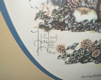 Eileen Hayes Spring Rabbits Print