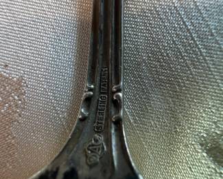 D.A.C. Sterling Silver "King Edward" Pattern Flatware Set