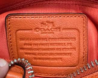 Coach Rhyder Leather Satchel