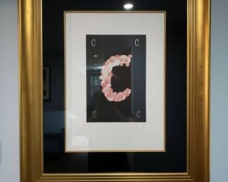 Erté Alphabet Suite "C" Art Print