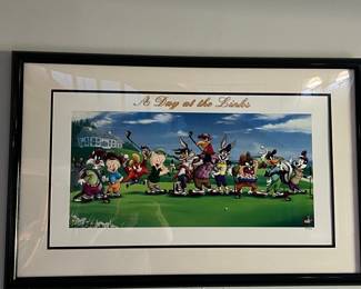 Looney Tunes "A Day at the Links" Limited Edition Art Print