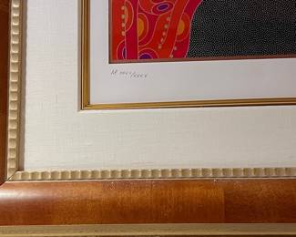 Erté "Red Sea" Serigraph - Artist Proof