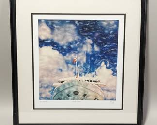 Ship's Bow Limited Edition Print by Lee O.