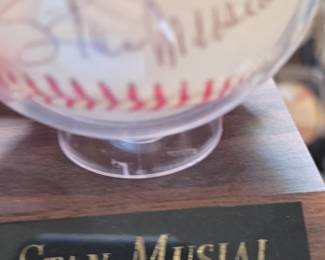 Stan Musial Signed Baseball second image