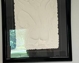 Roberta Peck Cast Paper Relief