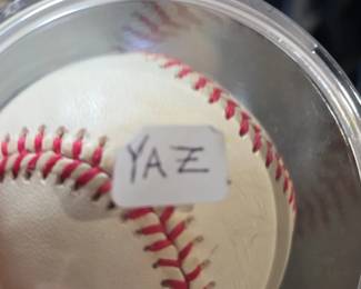 Carl Yastrzemski Signed Baseball