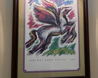 Kentucky Derby Festival 1999 Pegasus Art Print