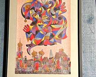 Anatole Krasnyansky "Clowns" Limited Edition Print