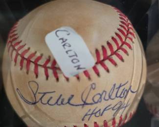 Steve Carlton Signed Baseball