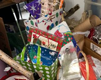 Christmas Gift Wrap and Ribbon Assortment