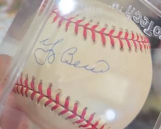 Yogi Berra Autographed Baseball