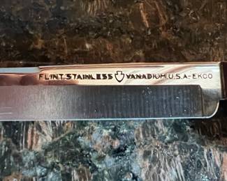 EKCO Flint Stainless Steel Steak Knives Set