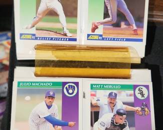 Fleer Willie McGee Error Card third image