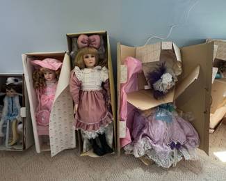 Collectible Porcelain Dolls